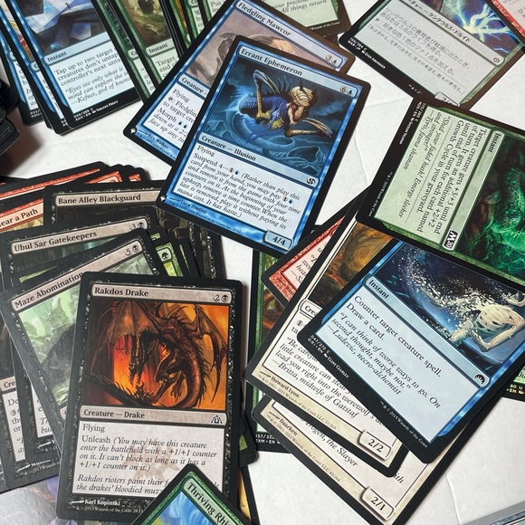 Magic The Gathering Cards MTG 100 Cards per Lot Wizards of the Coast - Picture 10 of 12